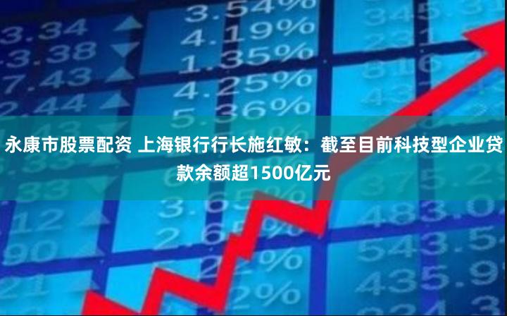 永康市股票配资 上海银行行长施红敏：截至目前科技型企业贷款余额超1500亿元