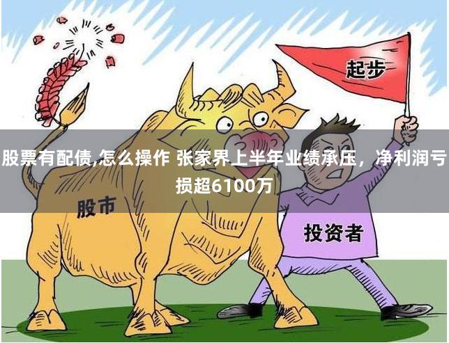 股票有配债,怎么操作 张家界上半年业绩承压，净利润亏损超6100万